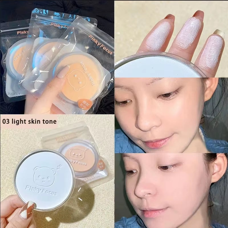 Lavender Makeup Powder Oil Control Setting Powder for Smooth and Even Complexion Matte Effect Soft Finishing Powder Cosmetics