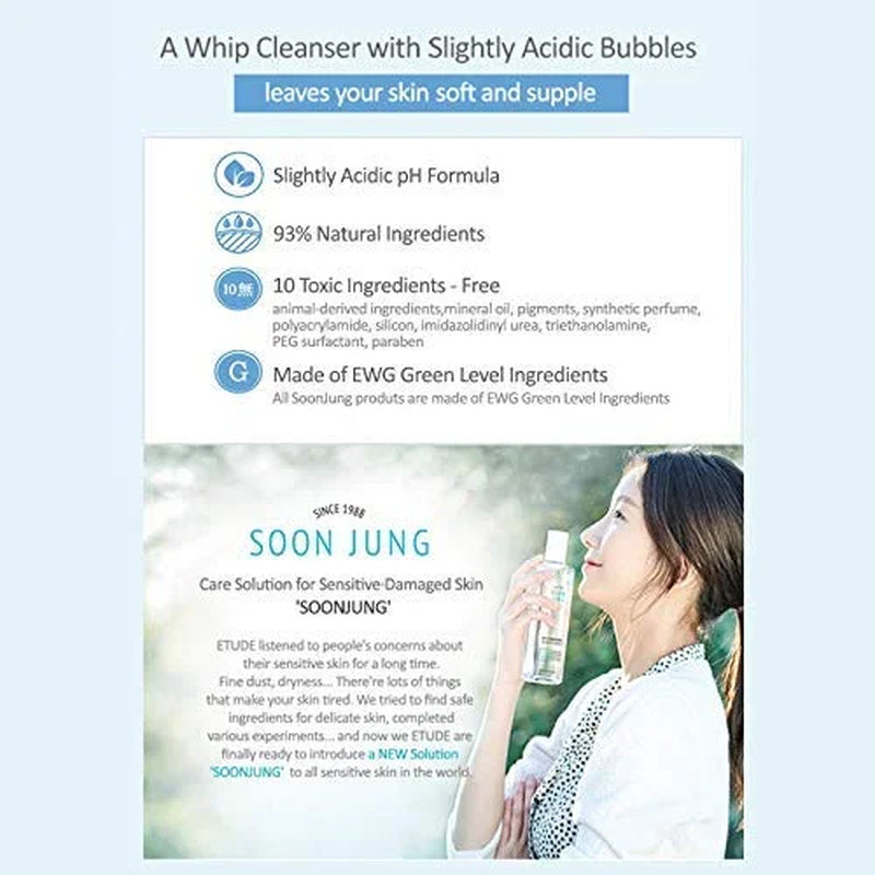 Soon Jung Ph 6.5 Whip Cleanser 150Ml
