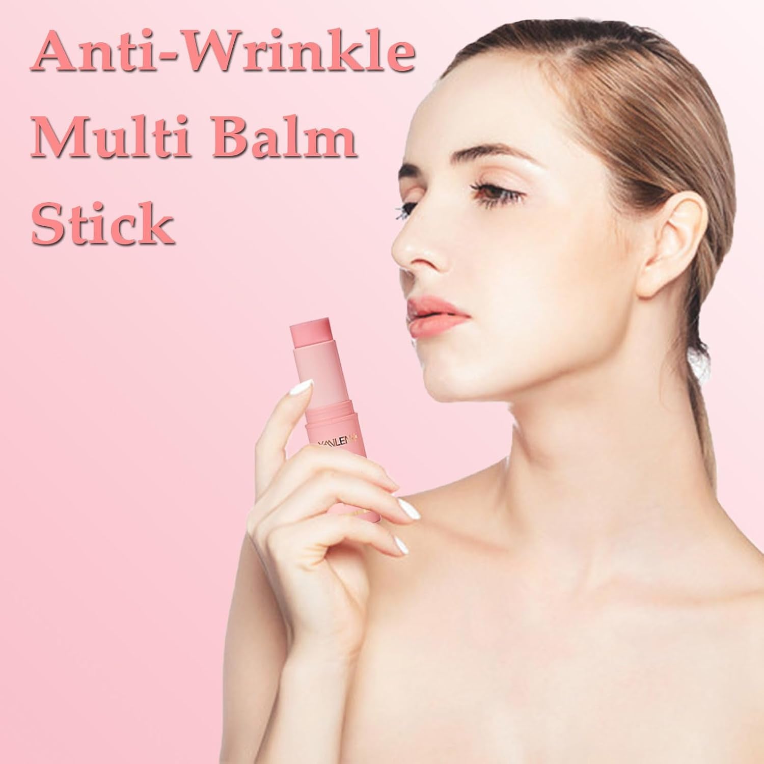 Wrinkle Bounce Multi Balm Stick Korean, All-In-One Hydrating Lip Balm Eye Cream Neck Cream, Anti-Wrinkle and Watery Glow for Face Skin Care