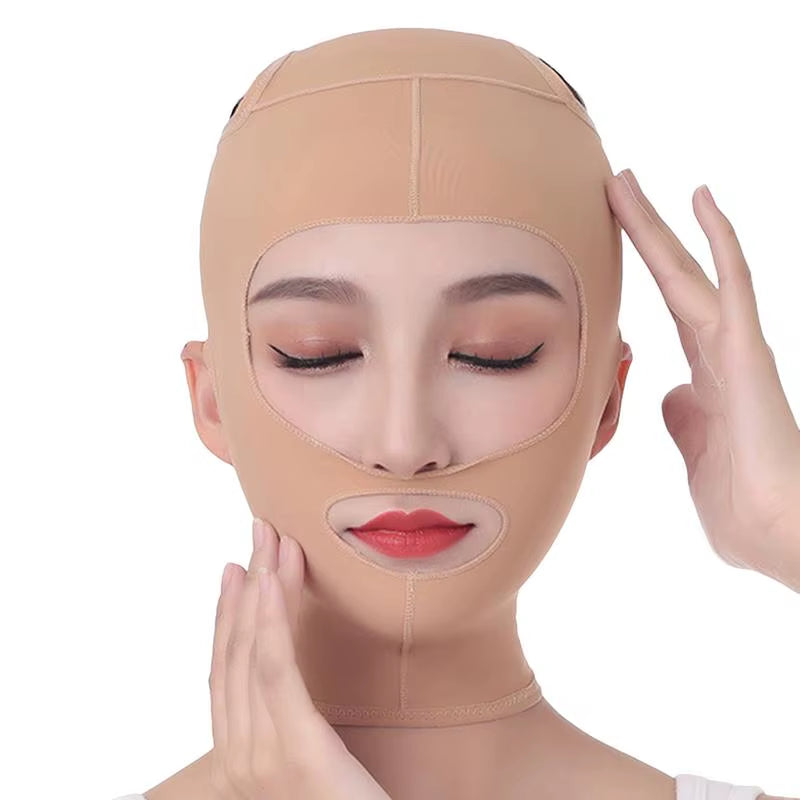 V-Face Facial Firming Lifting Mask Bandage Face Shaping Double Chin Reducer V Lines Chin Strap Face Slimming Lifting Tape