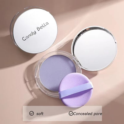 Lavender Makeup Powder Oil Control Setting Powder for Smooth and Even Complexion Matte Effect Soft Finishing Powder Cosmetics