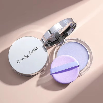 Lavender Makeup Powder Oil Control Setting Powder for Smooth and Even Complexion Matte Effect Soft Finishing Powder Cosmetics