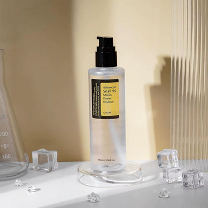 Advanced Snail 96 Mucin Power Essence 100Ml - 96% Snail Mucin, Hydrating & Repairing, Ideal for All Skin Types