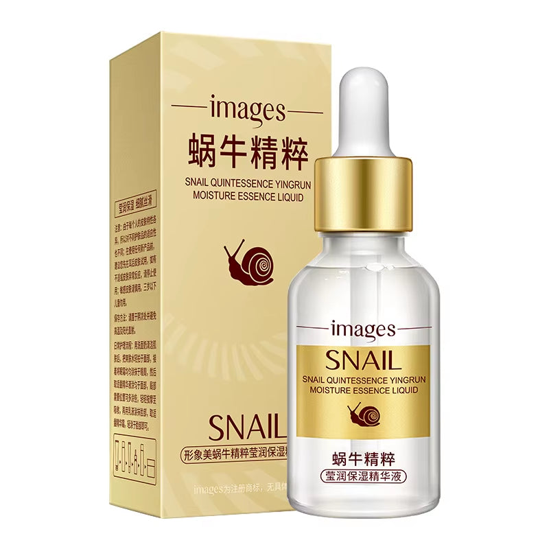 Snail Serum Hyaluronic Acid Collagen anti Wrinkle anti Aging Whitening Skin Repair Facial Care Acne Treatment Liquid Face