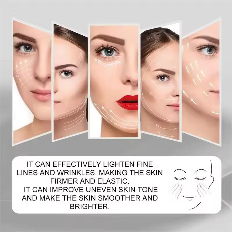 Ginseng Snail Serum anti Wrinkle Aging Eye Face Lift Tightening Moisturising Smooth Fine Lines Brighten Korean Cosmetics 30ML