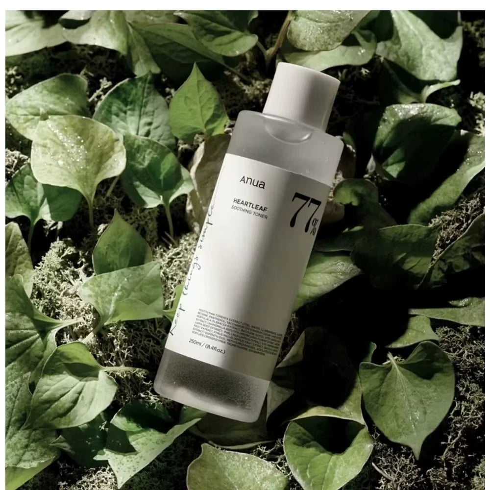 ANUA HEARTLEAF KIT-  TONER, MOISTURIZER , CLEANSER, NIACIN SERUM,AMPOULE SERUM
