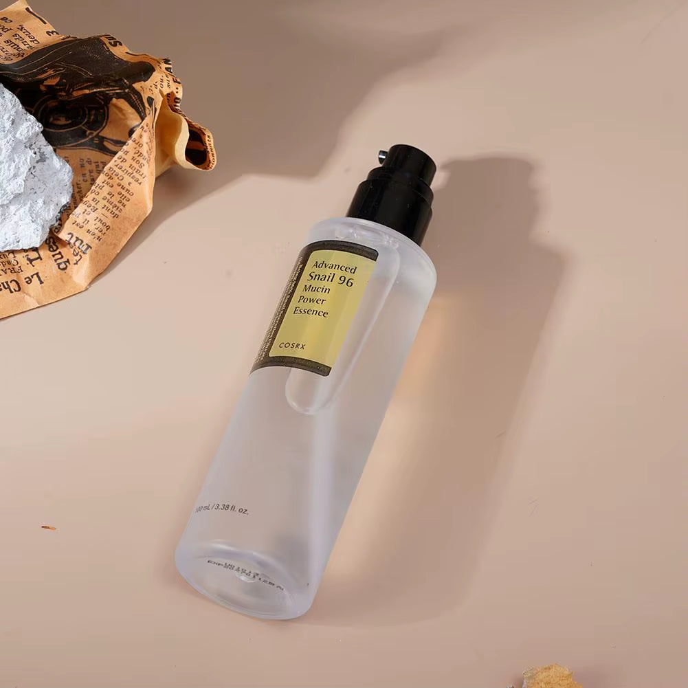 Advanced Snail 96 Mucin Power Essence 100Ml - 96% Snail Mucin, Hydrating & Repairing, Ideal for All Skin Types
