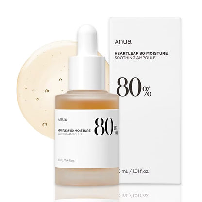 ANUA HEARTLEAF KIT-  TONER, MOISTURIZER , CLEANSER, NIACIN SERUM,AMPOULE SERUM
