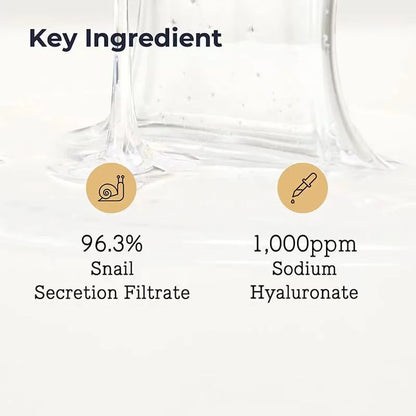Snail Mucin Peptide Essence,Hyaluronic Acid Skin Repair Serum,Lightens Wrinkles and Dark Spots,Face Moisturizing and Hydrating