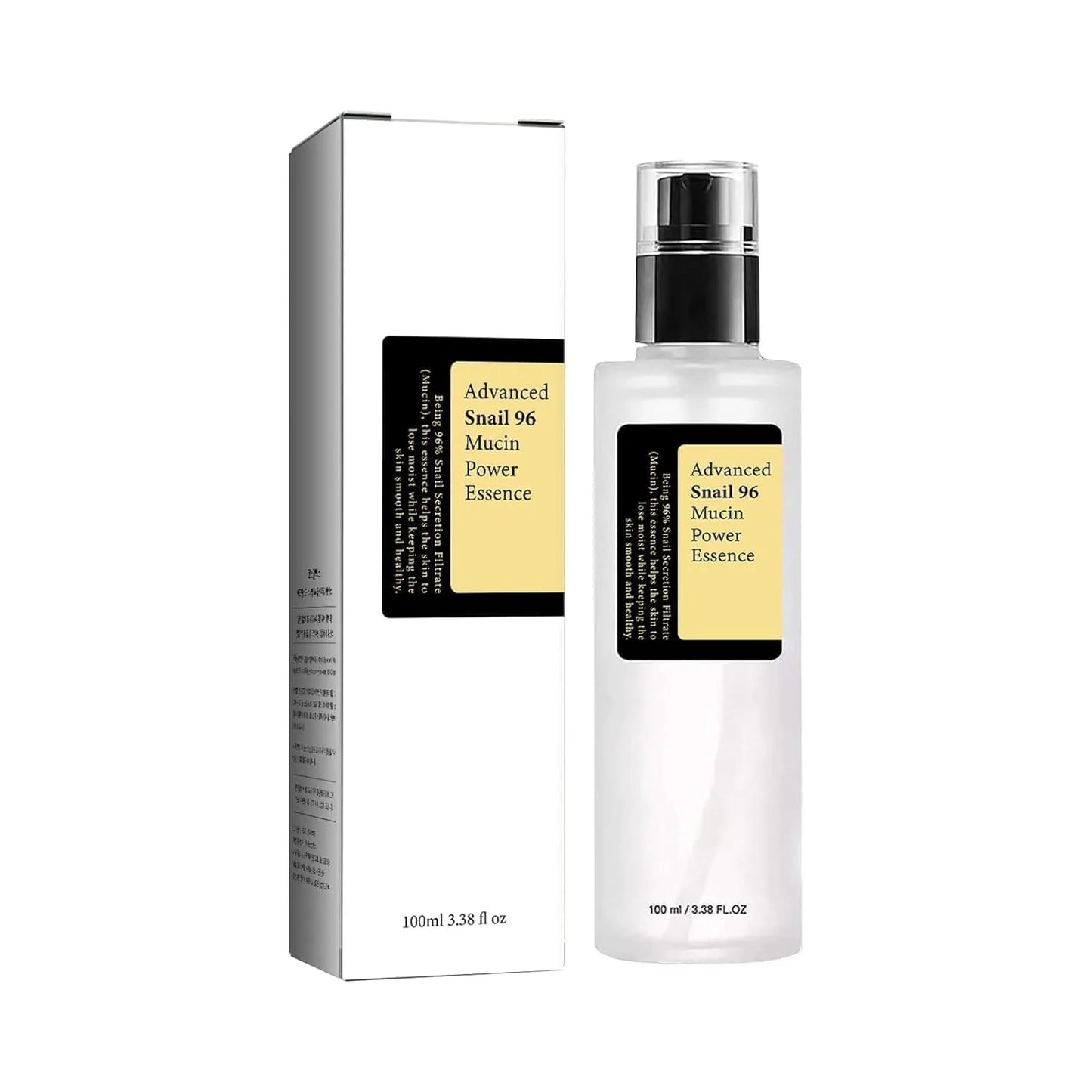 Snail Mucin Peptide Essence,Hyaluronic Acid Skin Repair Serum,Lightens Wrinkles and Dark Spots,Face Moisturizing and Hydrating