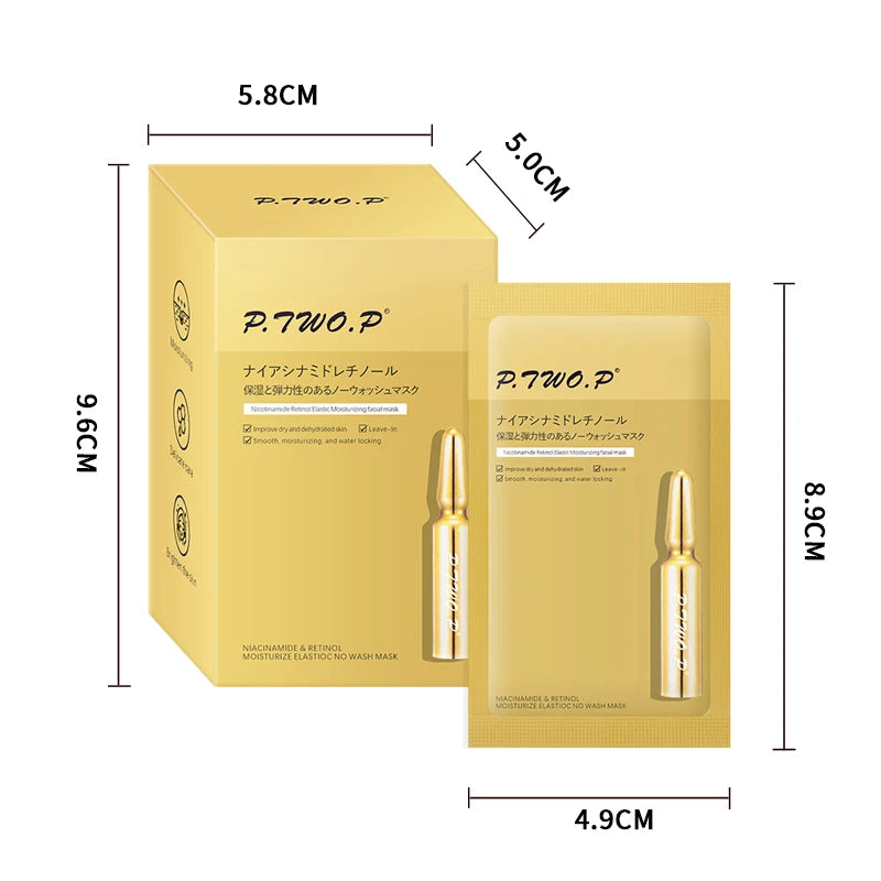 30Pcs Face Mask Collagen Moisturizing Hyaluronic Acid Facial Mask Repair anti Wrinkle Sheet Sleeping Face Mask Skin Beauty Care