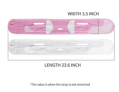 SLIM FACE SLIMMING BAND FACIAL BELT DOUBLE CHIN REDUCER V LINE FACE LIFT anti SNORE WRINKLE FACE BANDAGE DOUBLE CHIN STRAP SAGGING FACE CONTOUR JAWLINE TIGHTEN STRAP 1PK