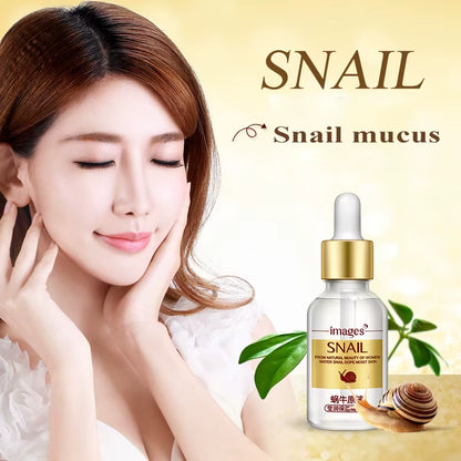 Snail Serum Hyaluronic Acid Collagen anti Wrinkle anti Aging Whitening Skin Repair Facial Care Acne Treatment Liquid Face