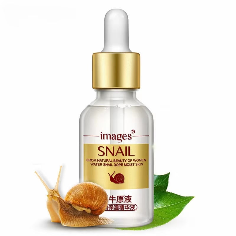 Snail Serum Hyaluronic Acid Collagen anti Wrinkle anti Aging Whitening Skin Repair Facial Care Acne Treatment Liquid Face