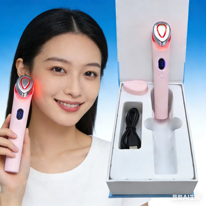 7 Colors Age-R Booster Pro Facial Skin Care Beauty Device EMS Microcurrent Lift Massager Home Use