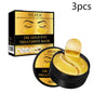 60PCS 24K Gold Eye Mask anti Dark Circles Removal Eyes Bags Moisturizing Firming Eye Patches Eyes Skin Care Products