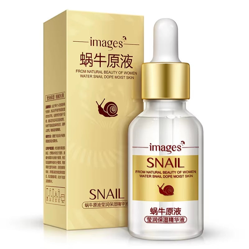 Snail Serum Hyaluronic Acid Collagen anti Wrinkle anti Aging Whitening Skin Repair Facial Care Acne Treatment Liquid Face